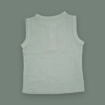 Sleeveless Baby Romper Set – Soft Cotton Summer Outfit