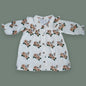Baby Girl Floral Long-Sleeve Cotton Dress