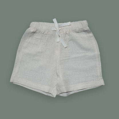 Baby Boy Sleeveless Cotton Shirt & Shorts Set