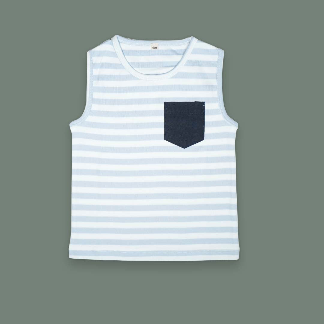 Baby Sleeveless T-Shirt and Trouser