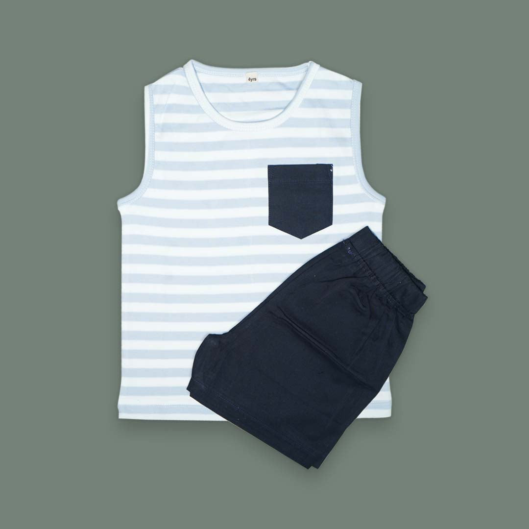 Baby Sleeveless T-Shirt and Trouser
