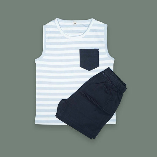 Baby Sleeveless T-Shirt and Trouser