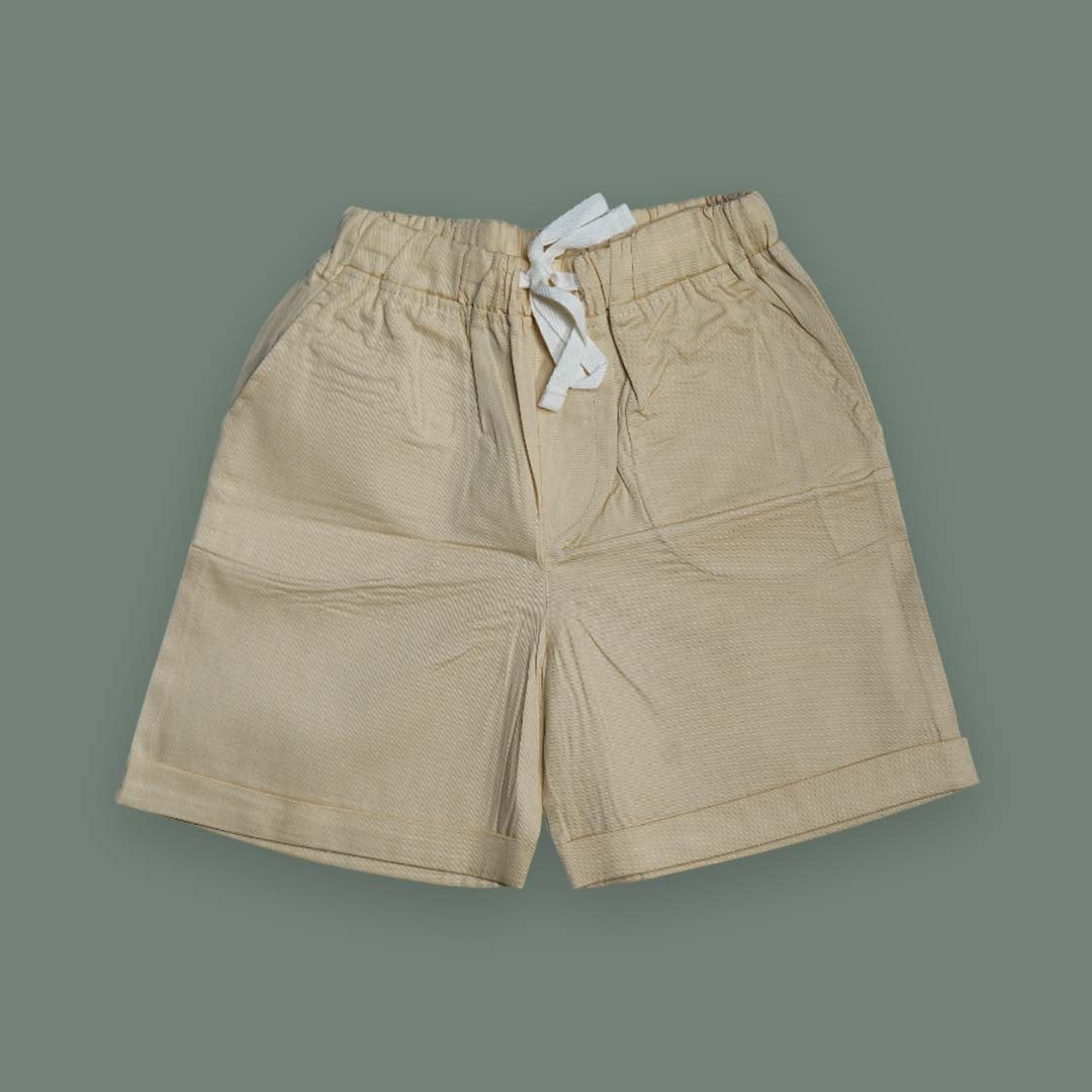 Cotton Striped Short Kurta & Shorts
