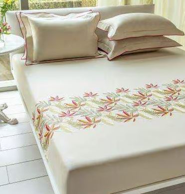 Bedsheet for Double Bed - Brushed Bedding - Flat Bedsheets Include Pillowcase - Breathable - Light Grey Solid_Double